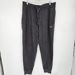 Barbour nico lounge charcoal marl pants pull on joggers size XL